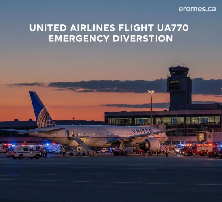 United Airlines Flight UA770 emergency diversion
