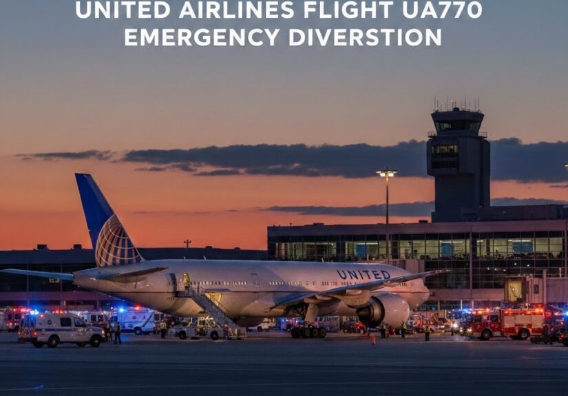 United Airlines Flight UA770 emergency diversion